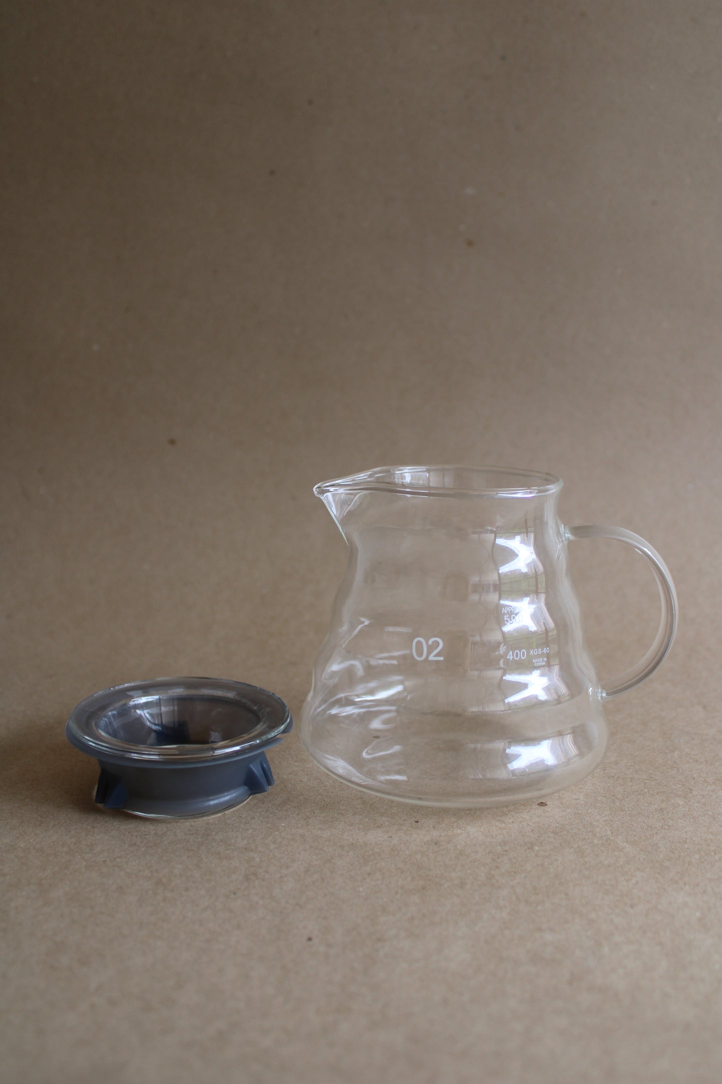 JARRA PARA CAFÉ EN VIDRIO 500ml