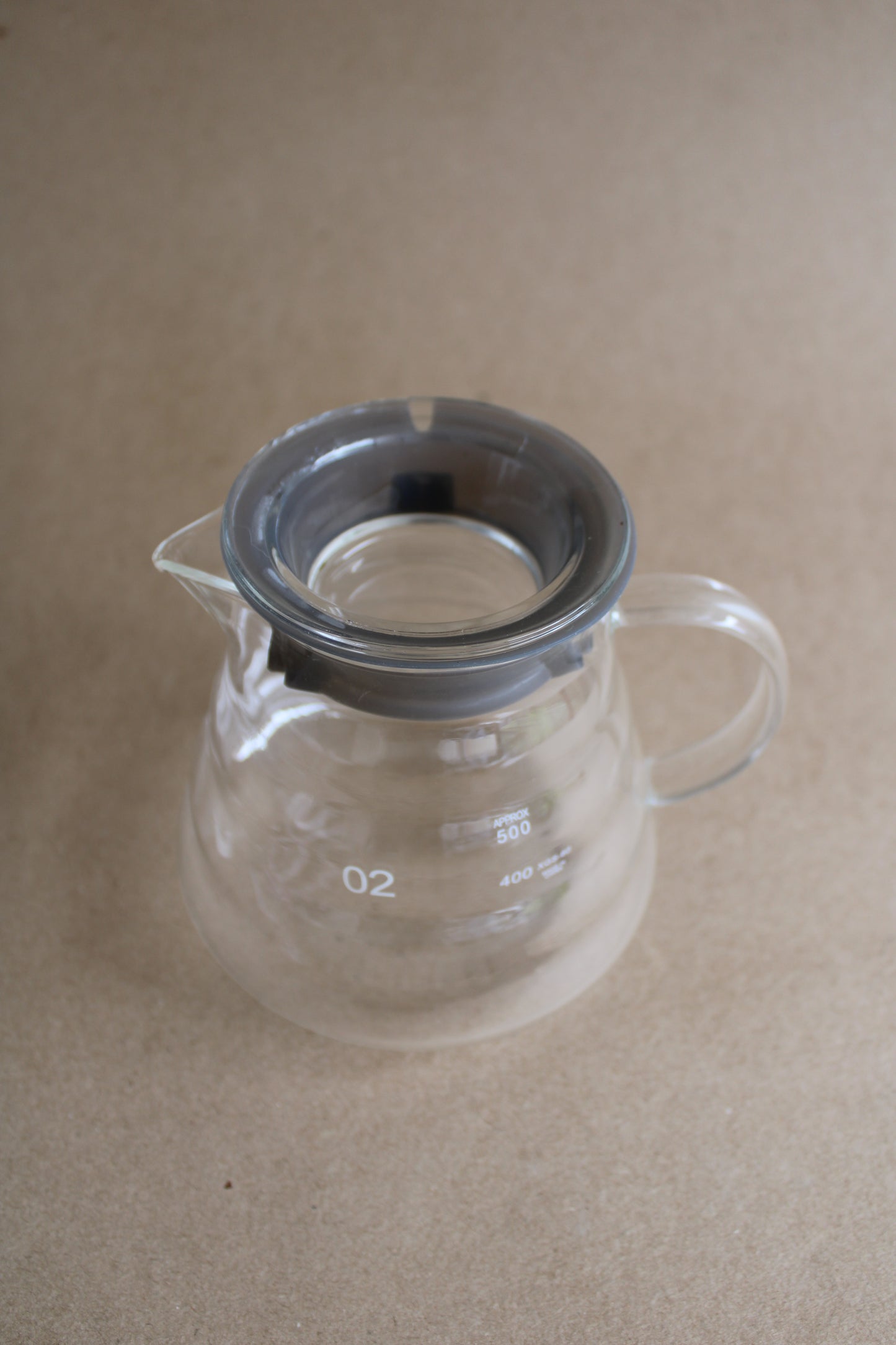 JARRA PARA CAFÉ EN VIDRIO 500ml